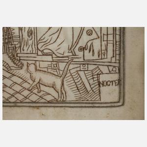 Stickbild Heiliger Nokter I.