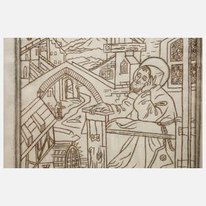 Stickbild Heiliger Nokter I.