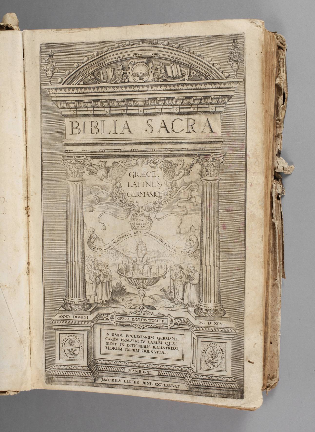 Hamburger / Woldersche Polyglotte 1596