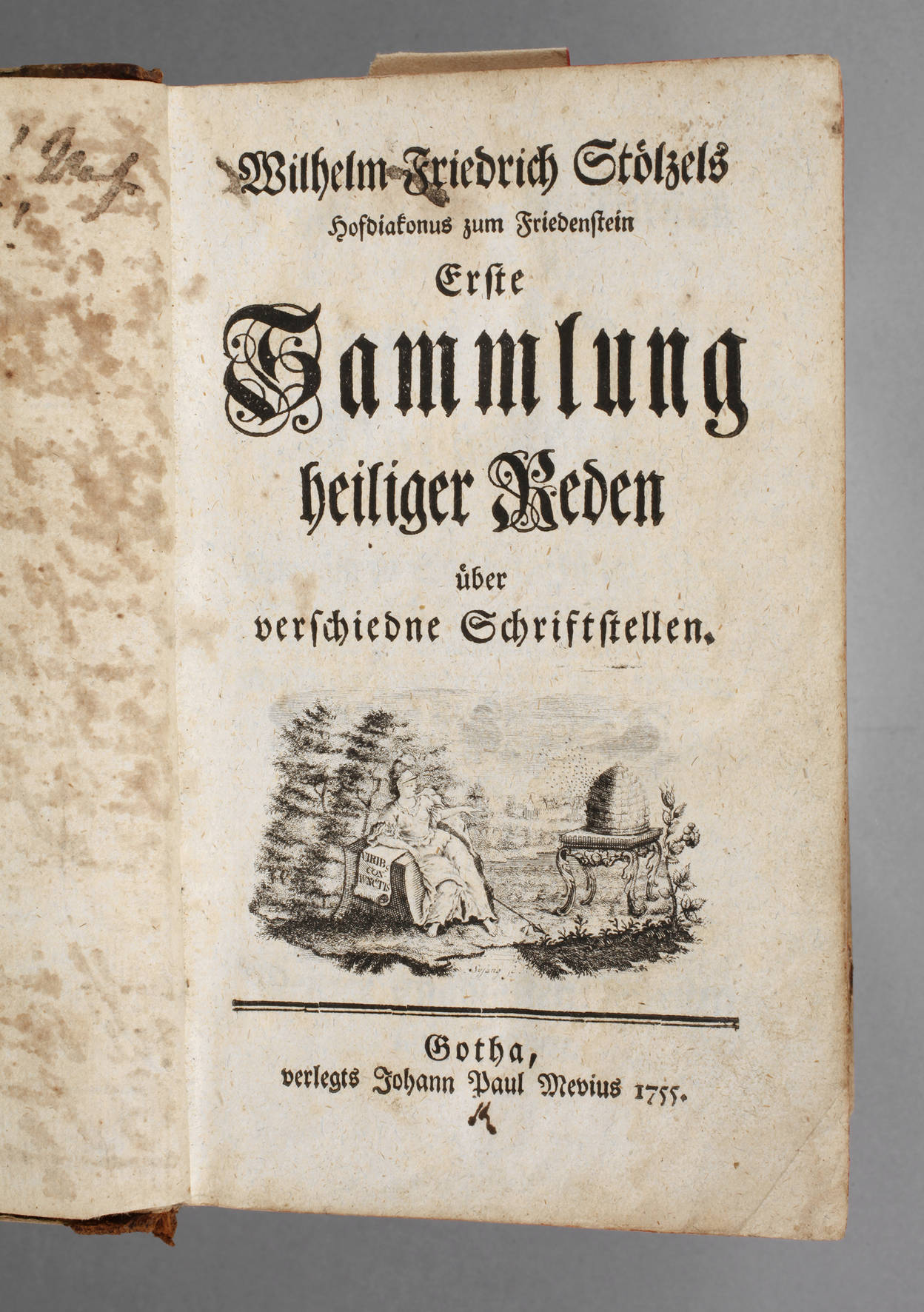 Predigtenbuch 1755