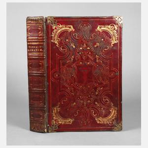 Messbuch in Prachteinband 1784