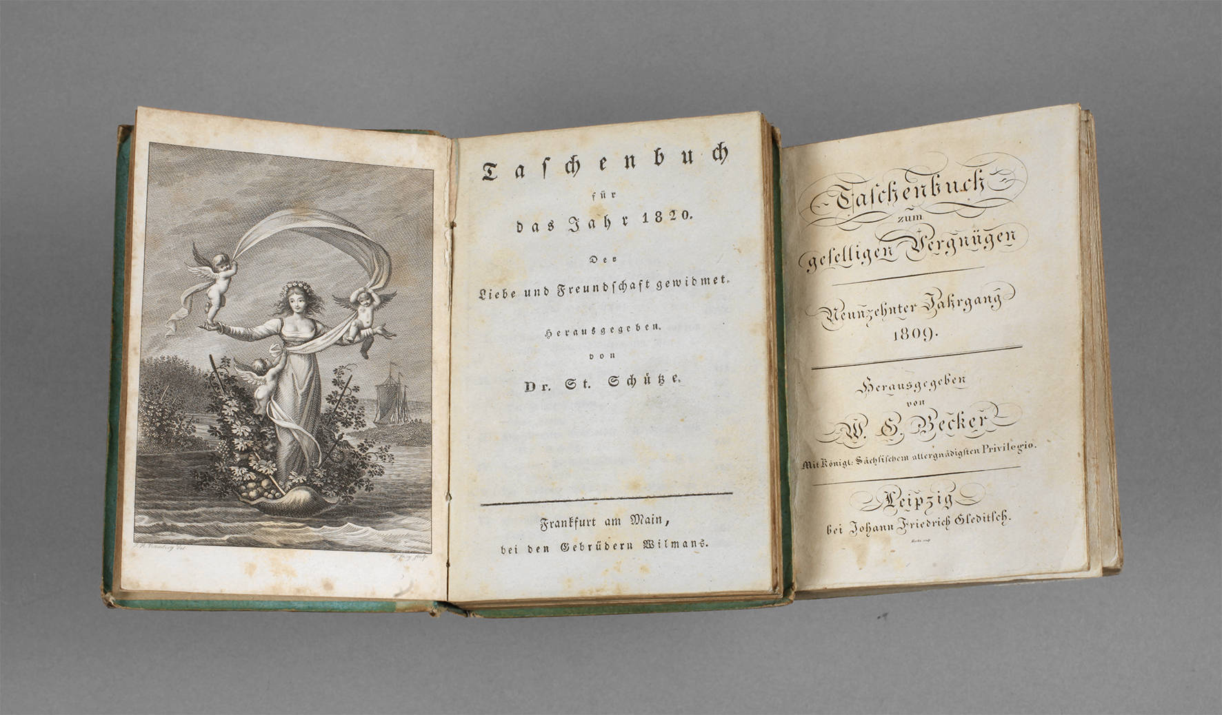 Zwei Almanache Anfang 19. Jh.