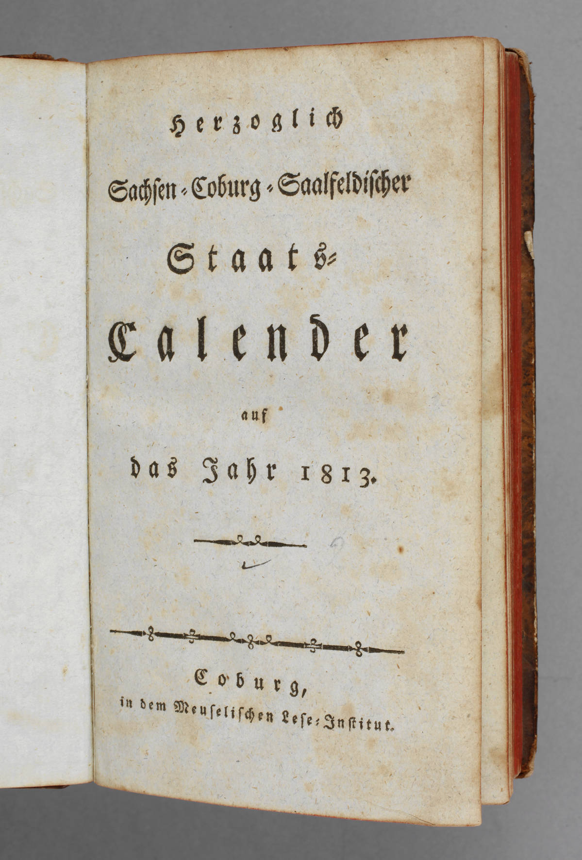 Staatskalender 1813