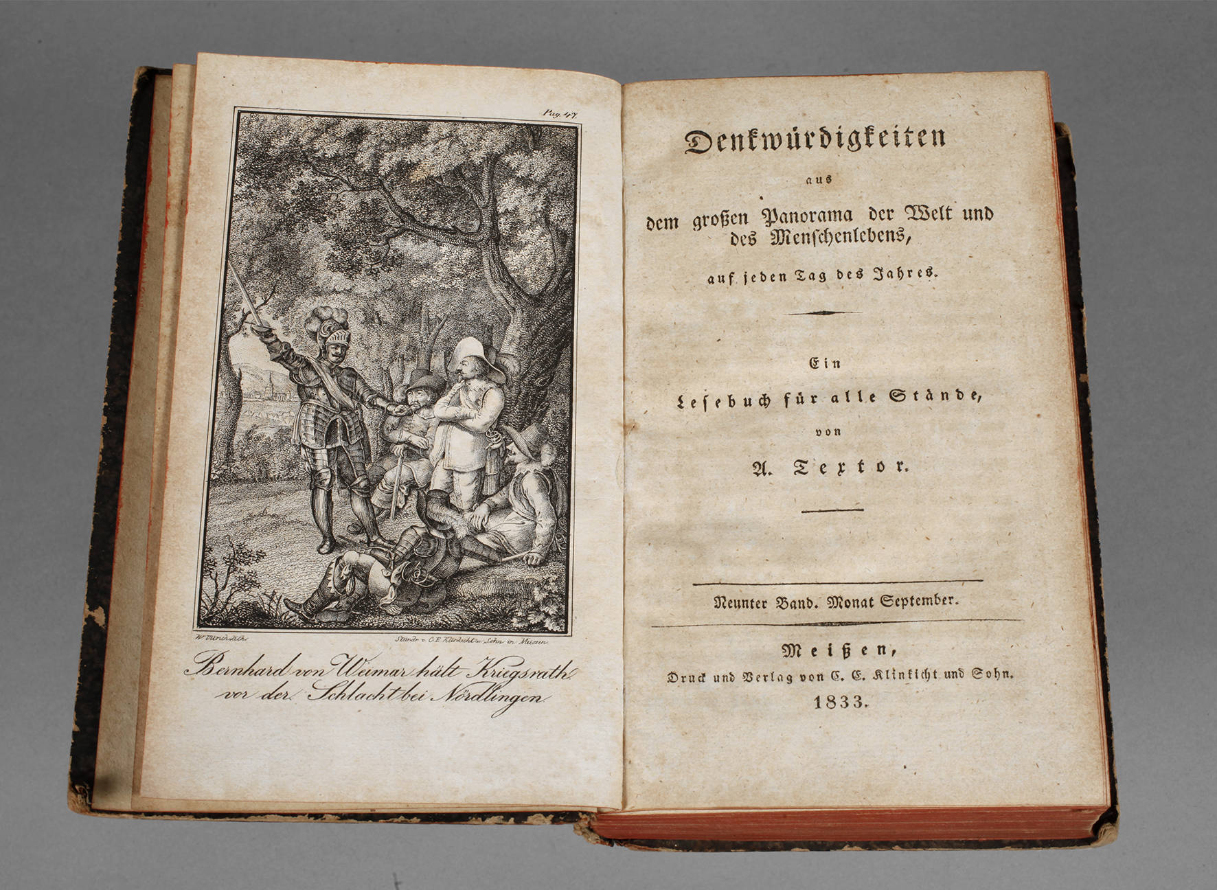 Volkstümliche Jahreschronik 1833