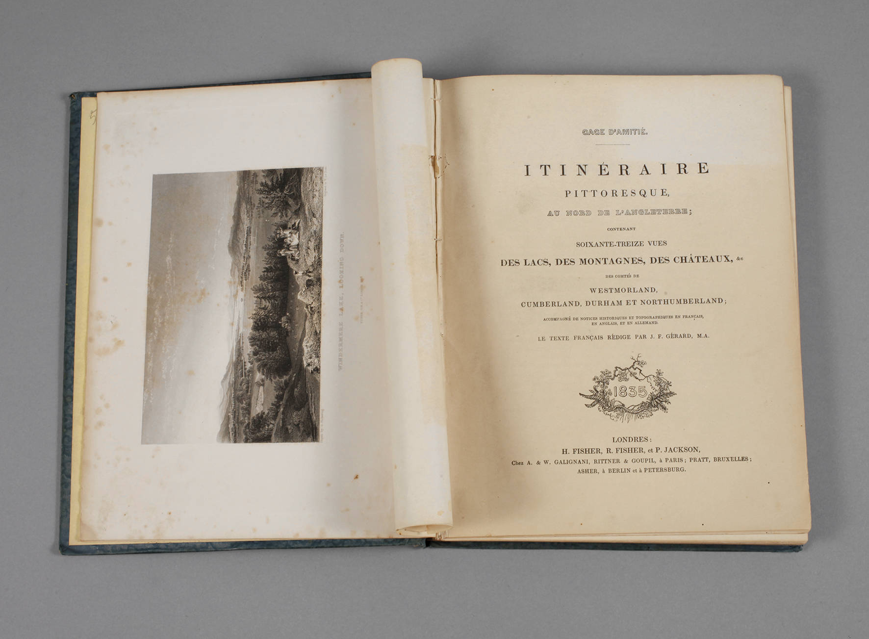 Stahlstichwerk England 1835