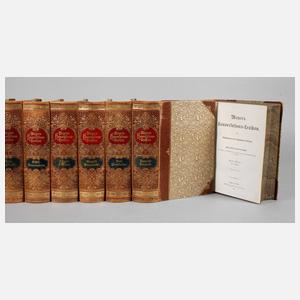 Meyers Lexikon in Prachteinband
