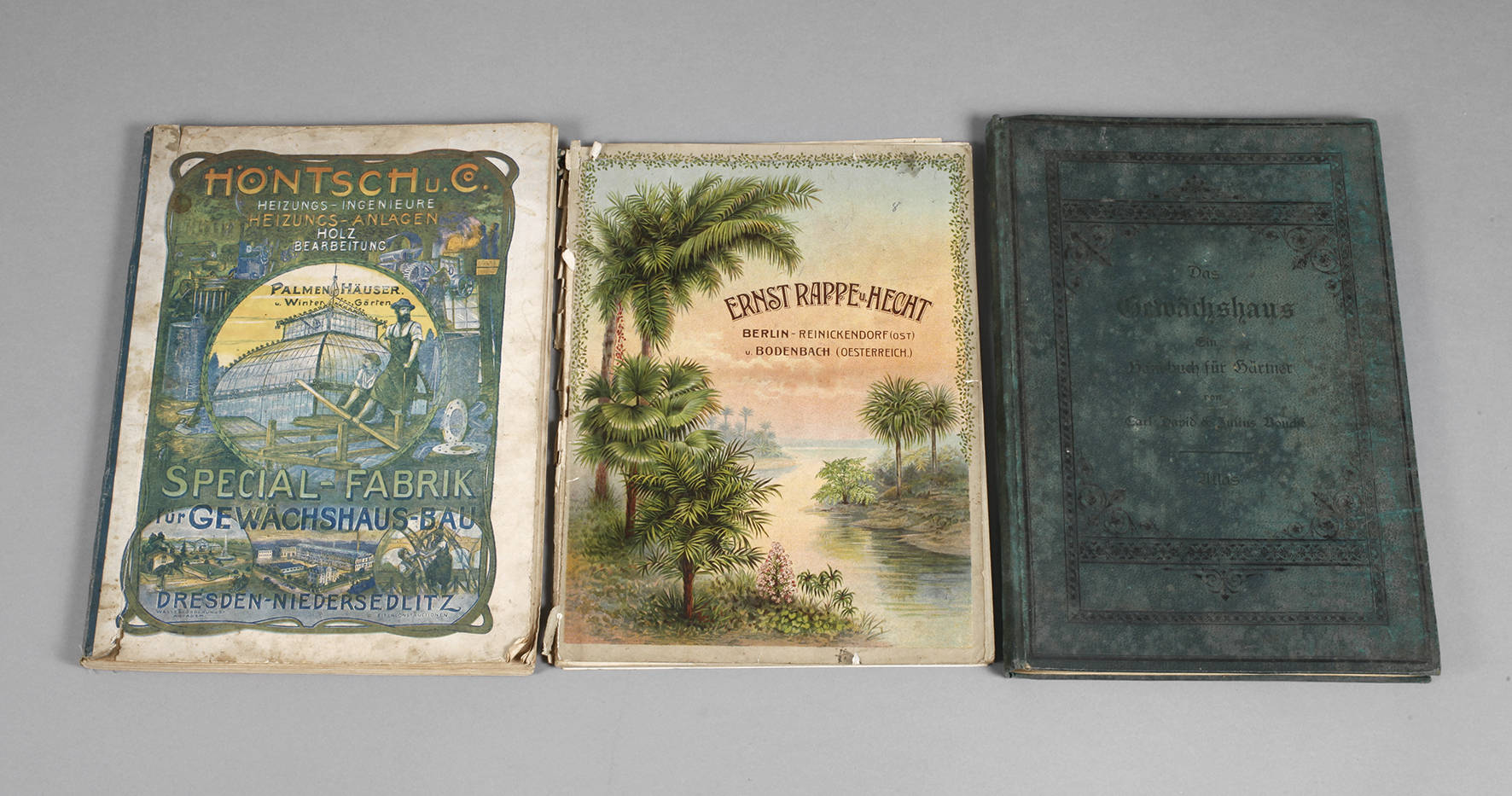 Konvolut Fachliteratur Gewächshausbau