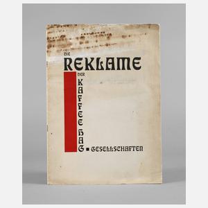 Reklamekatalog Kaffee-Hag