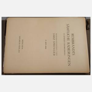 Rembrandts sämtliche Radierungen