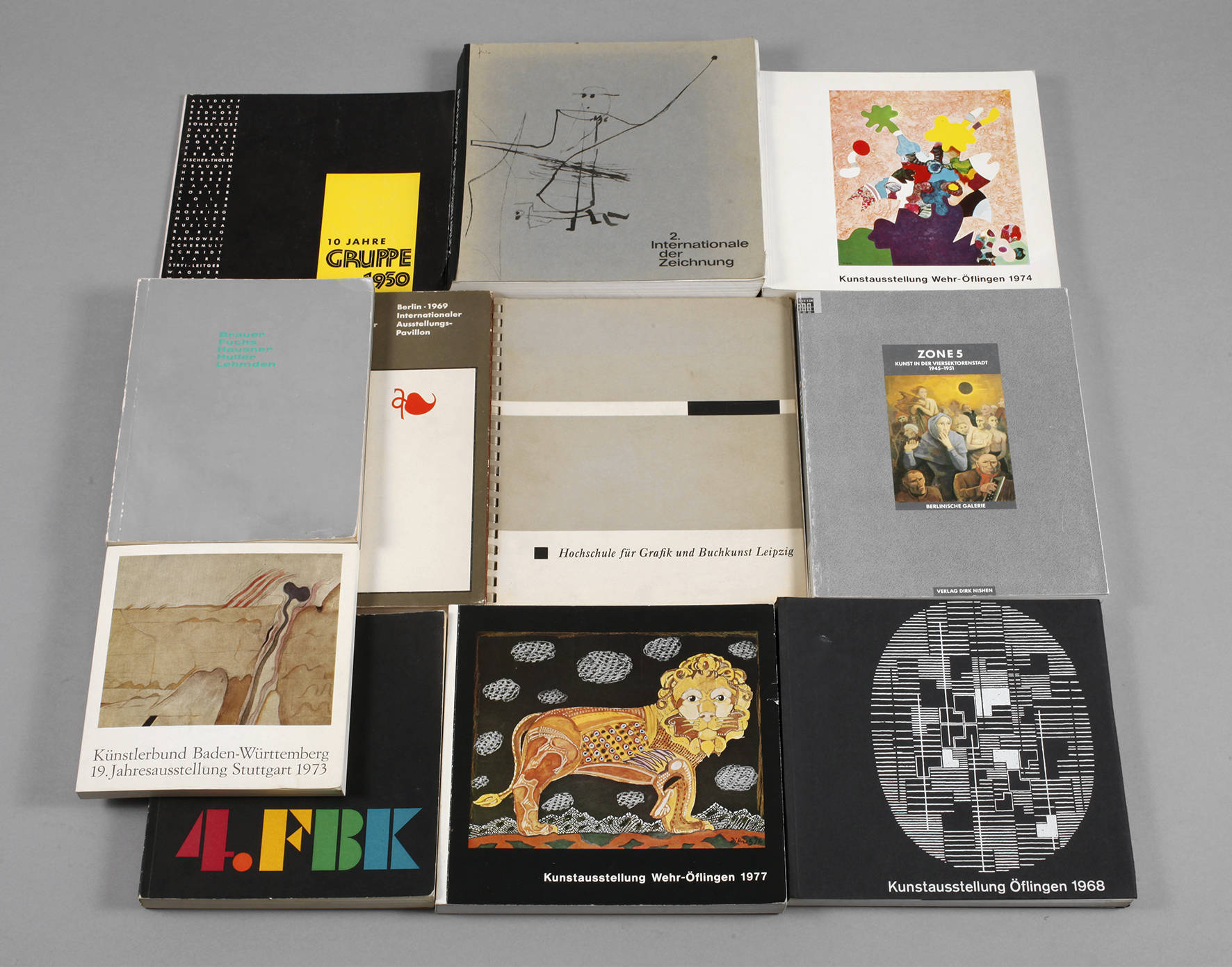 Konvolut Fachliteratur Bildende Kunst