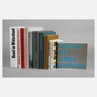 Konvolut Fachliteratur Kunst der DDR111