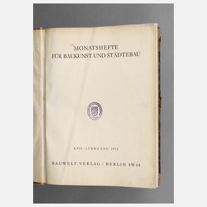 Monatshefte für Baukunst und Städtebau 1933