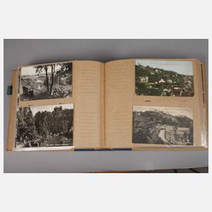 Postkartenalbum Sachsen