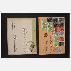 Belegesammlung Poststempelentwicklung Markneukirchen