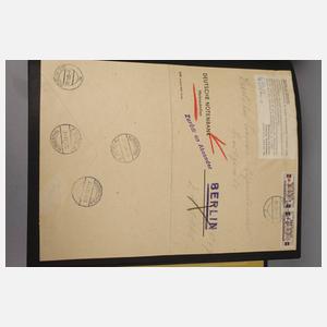 Belegesammlung Poststempelentwicklung Markneukirchen