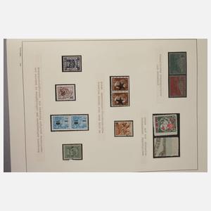 Briefmarkenalbum postalische Besonderheiten und Musikgeschichte