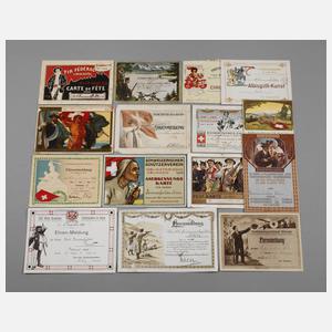 Schützenverein Meldekarten