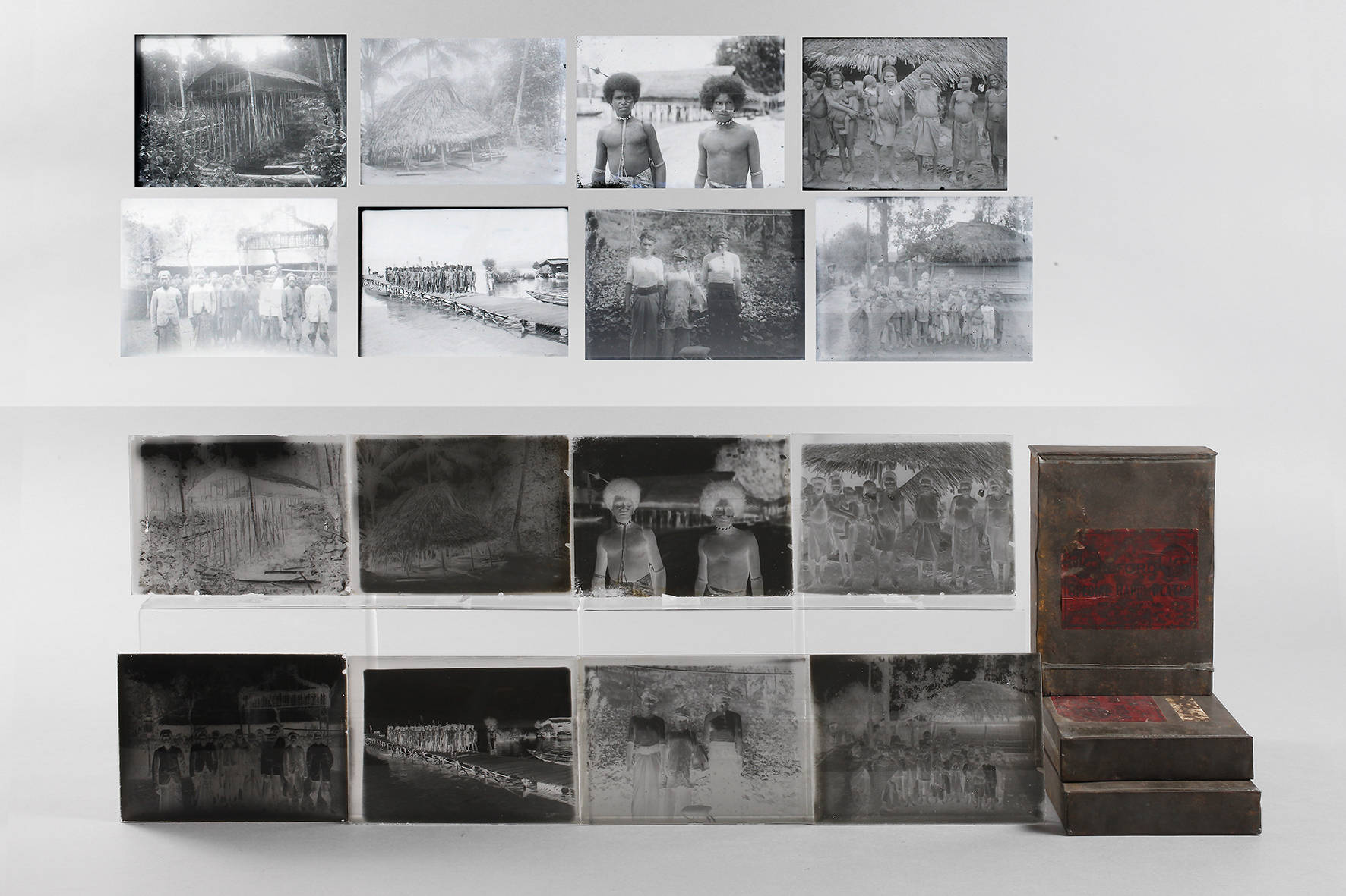 Gasplattennegative Westafrika