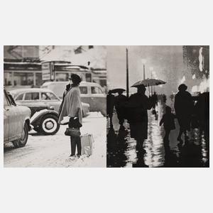 Zwei Fotografien Leipzig