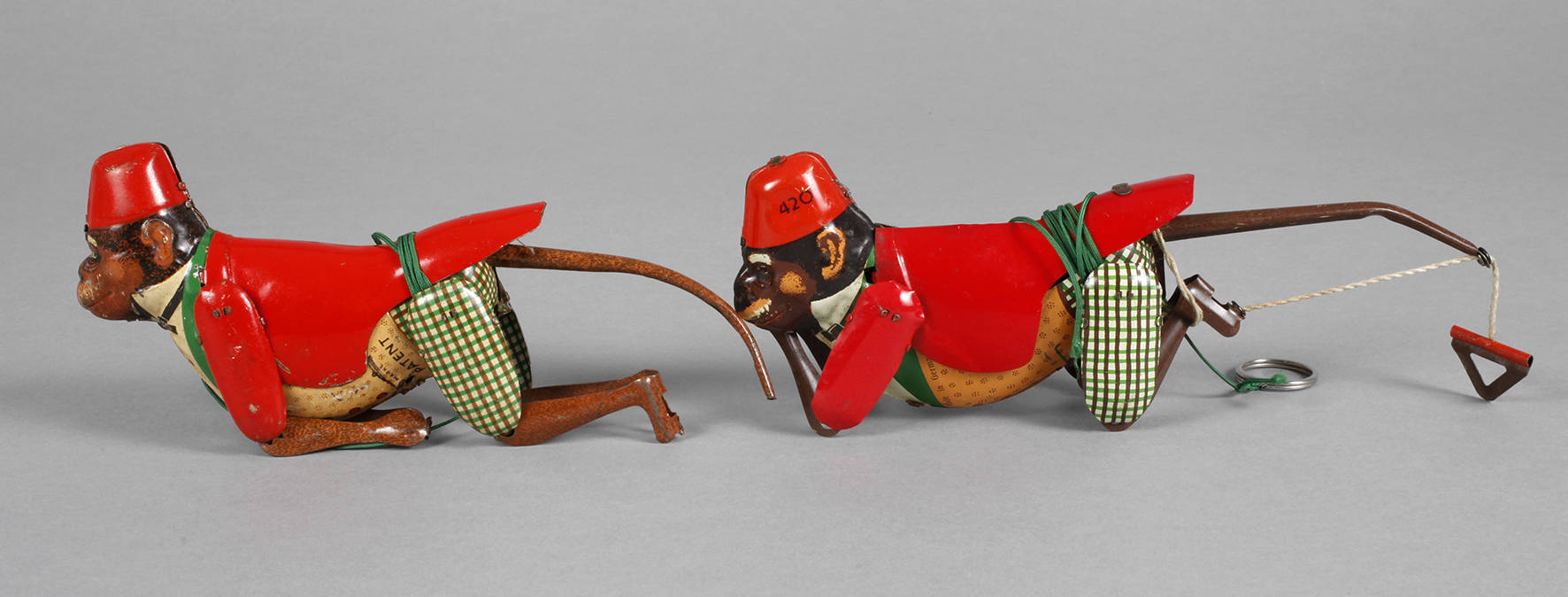 Kletteraffe ”Tom” und ”Curt”