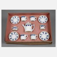 Puppenservice mit Blumendekor111