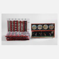 Konvolut Glasbilder111