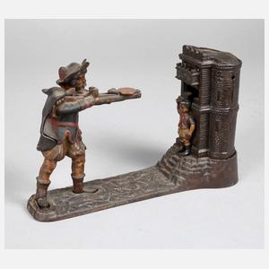 Mechanische Spardose „Wilhelm Tell“