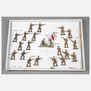 Georg Heyde Zinnfiguren ”Deutsch Engl. Schlacht”