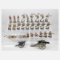 Elastolin Massesoldaten im Gefecht111