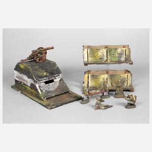 Gefechtsstellung mit Massesoldaten