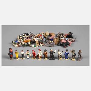 Konvolut Miniatur Aufstellfiguren