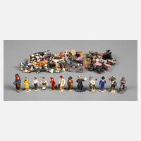 Konvolut Miniatur Aufstellfiguren111