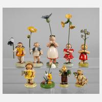 Konvolut Aufstellfiguren Erzgebirge111