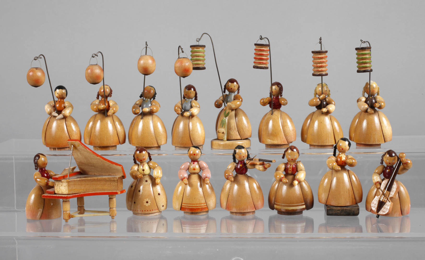 Konvolut Aufstellfiguren Erzgebirge