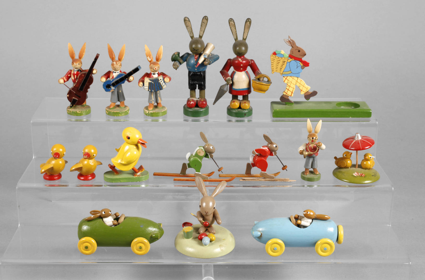 Konvolut Aufstellfiguren Erzgebirge