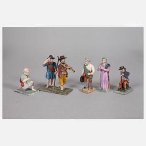 Konvolut Krippenfiguren Grulich