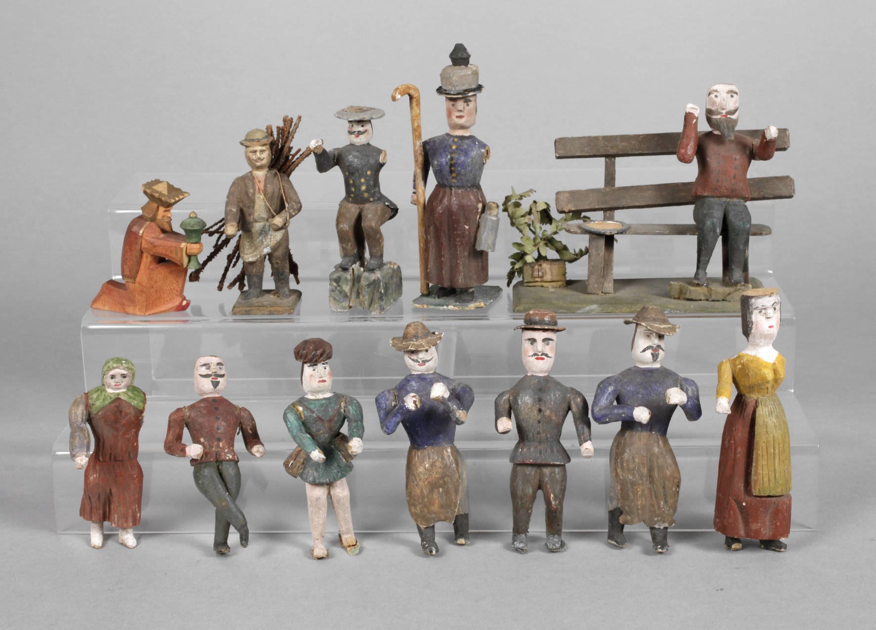 Konvolut Krippenfiguren