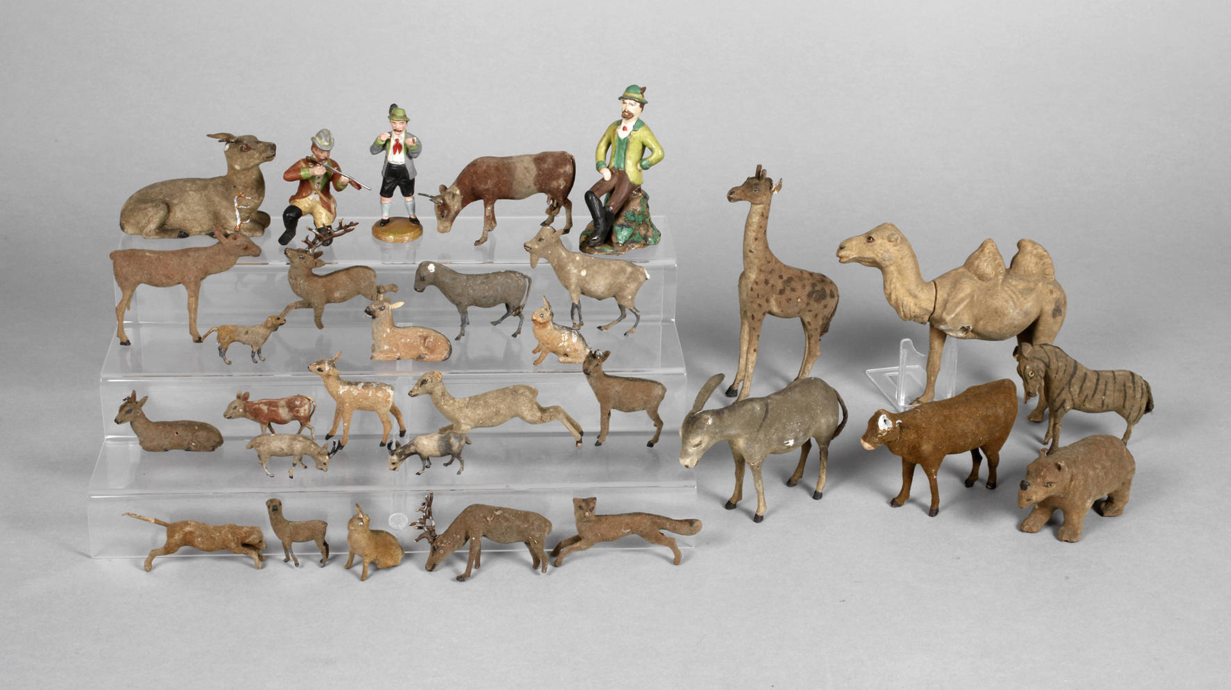 Konvolut Massefiguren Erzgebirge