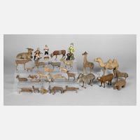 Konvolut Massefiguren Erzgebirge111