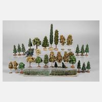 Konvolut Aufstellbäume111