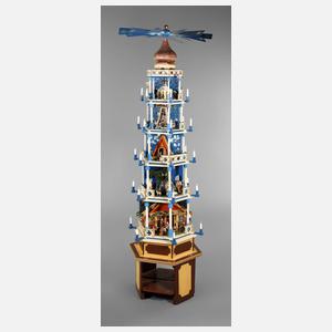 Übergroße Pyramide Erzgebirge, H ca. 250 cm