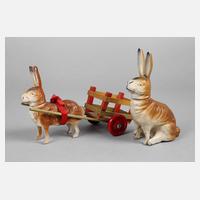 Zwei Candycontainer als Osterhasen111