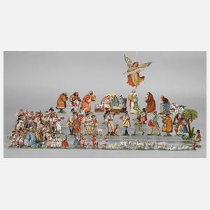 Ethnographische Papierkrippe