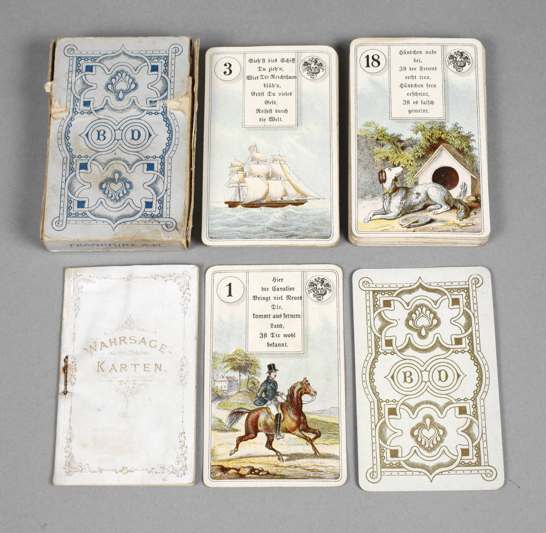 Wahrsage-Karten Le Normand