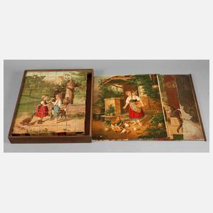 Großes Würfel-Legespiel