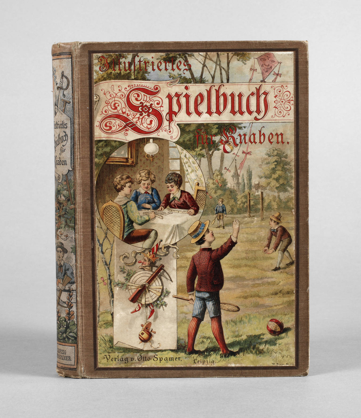 Illustriertes Spielbuch für Knaben