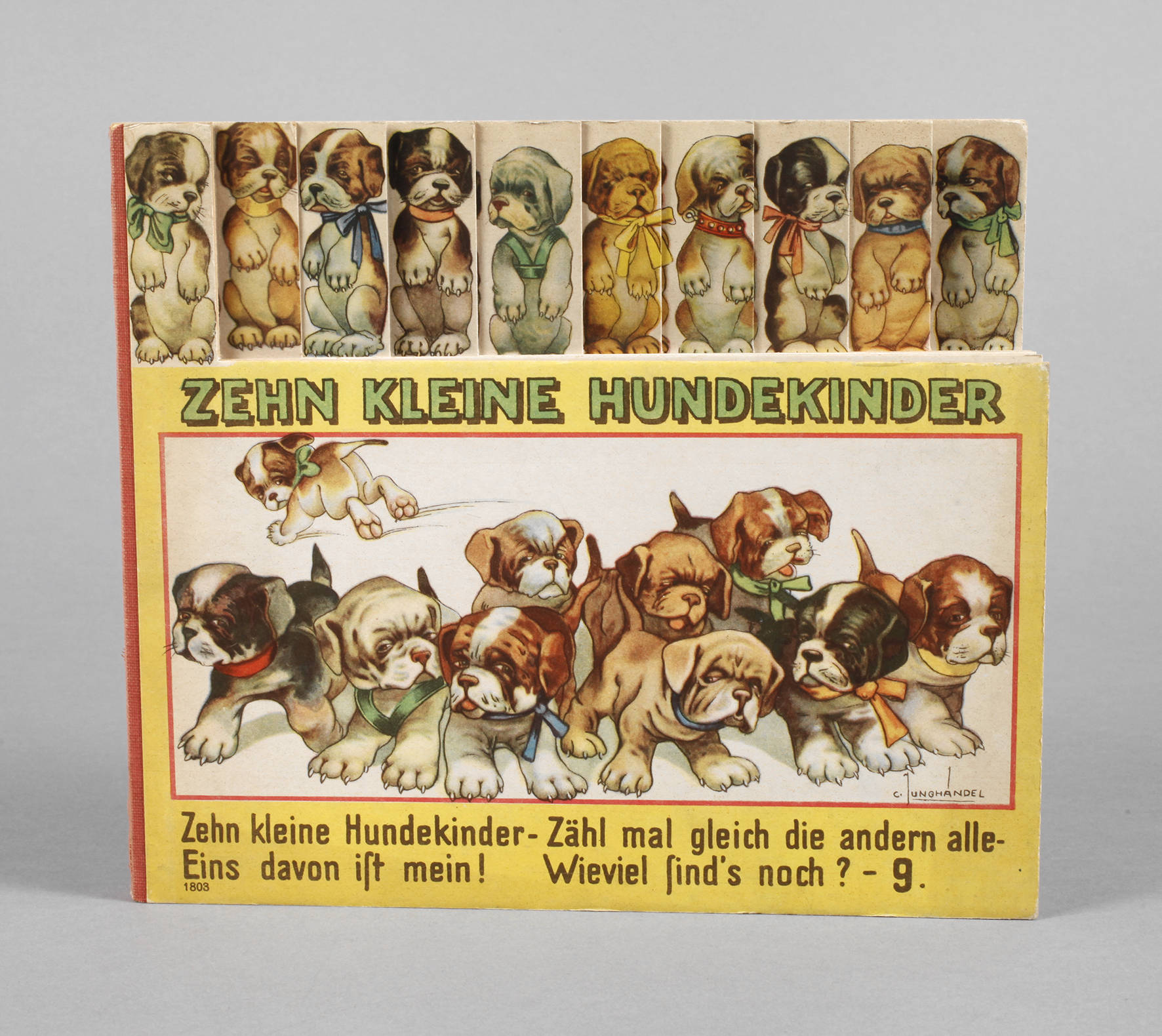 Zehn kleine Hundekinder