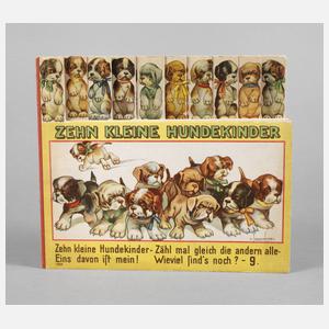 Zehn kleine Hundekinder