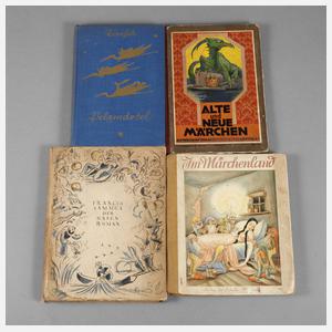 Vier Kinderbücher Märchen/Romane
