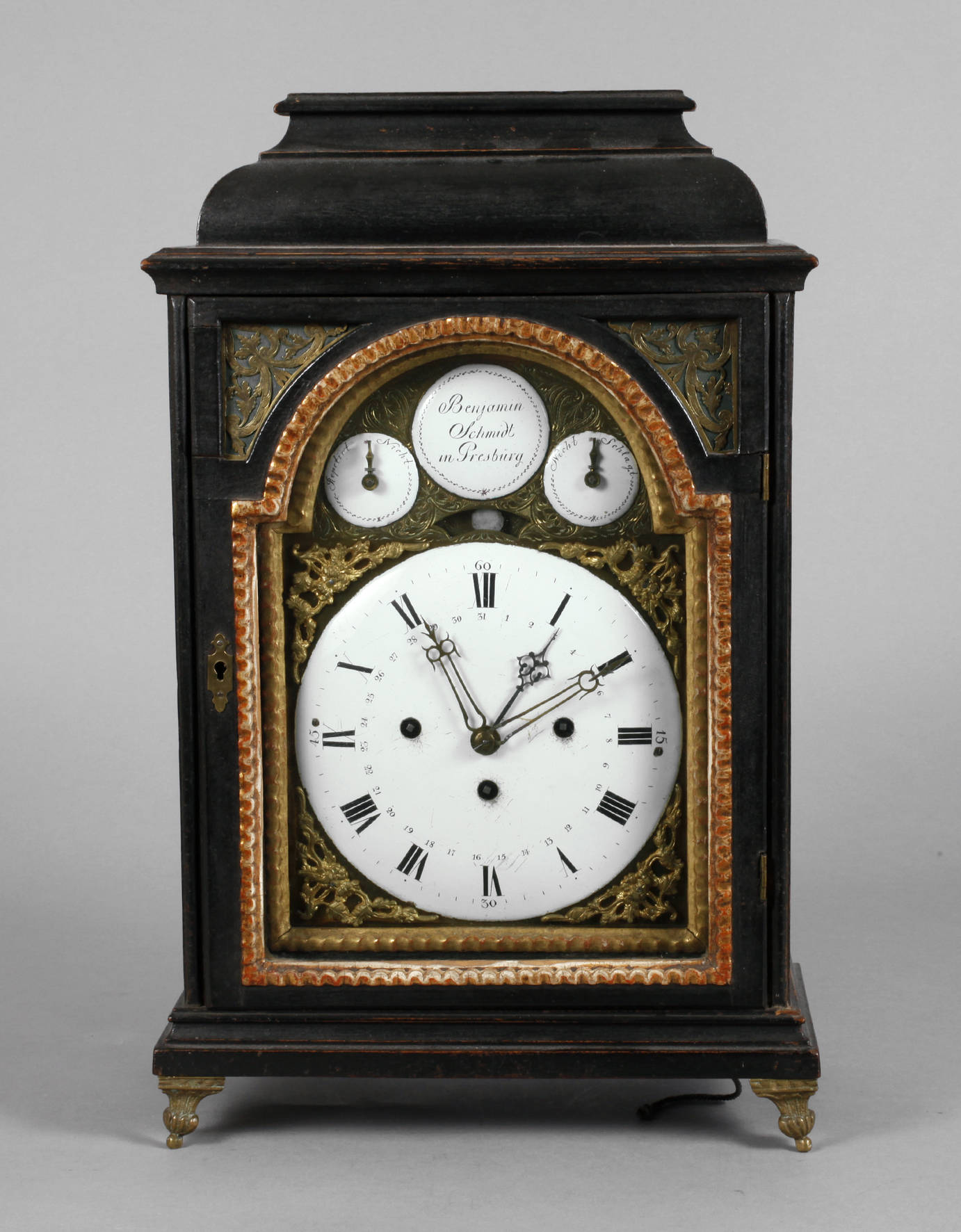 Stutzuhr Benjamin Schmidt in Pressburg